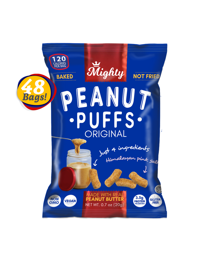 Mighty Peanut Puffs | Small | 48ct