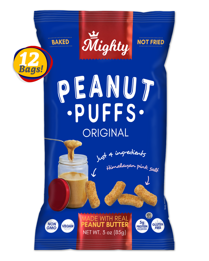 Mighty Peanut Puffs | Large | 12ct